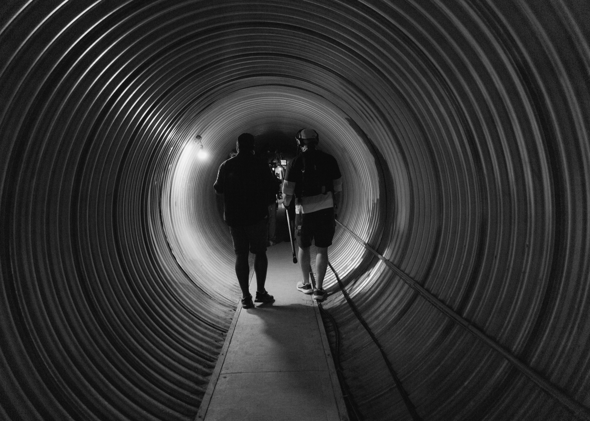 On the set of 'The Memory Keeper' (2025)